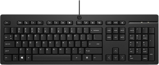 [1438133] Clavier HP 125 USB filaire QWERTY