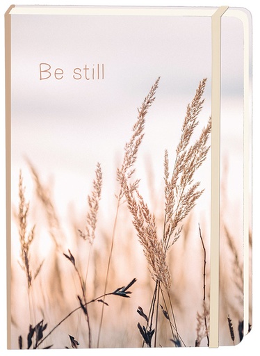 [1438172] Carnet de notes Be Still A5 ligné 92 pages couverture souple