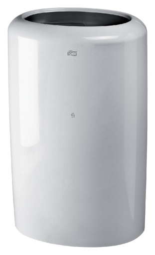 [393022] Poubelle Tork B1 Elevation 563000 sans couvercle 50 litres blanc