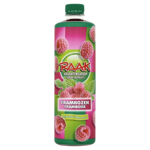 [1438187] Sirop RAAK framboise 750ml