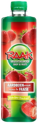 [1438188] Sirop RAAK fraise 750ml