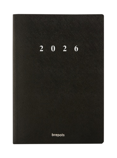 [1436025] Agenda 2026 Brepols Essential Urban 7dagen/2pagina's Urban zwart