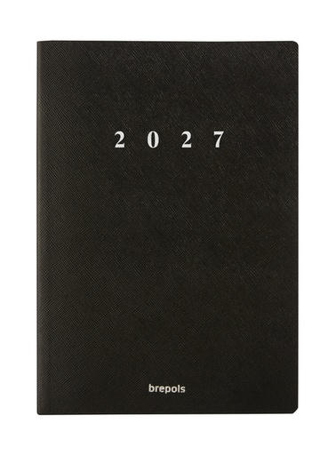[1436025] Agenda 2027 Brepols Essential Urban 7dagen/2pagina's Urban zwart