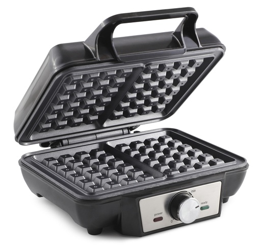 [1436089] Gaufrier Tomado pour 2 gaufres noir