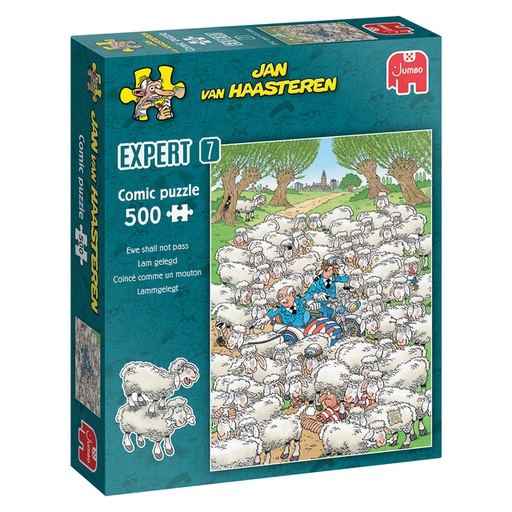 [1436162] Puzzel JvH Expert 7 Lam Gelegd 500st