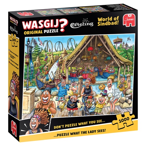 [1436163] Puzzel Wasgij Efteling Wereld van Sinbad 1000st