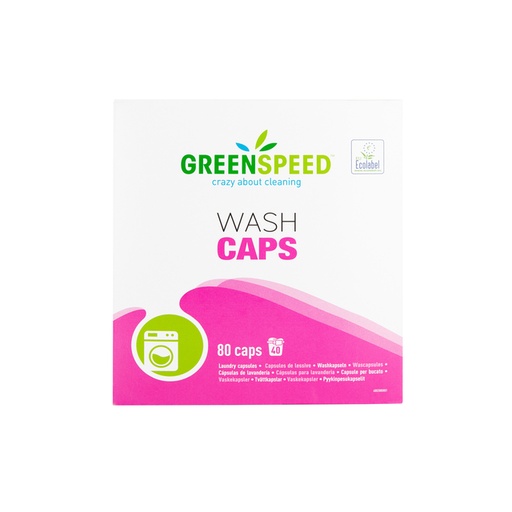 [1436166] Lessive Greenspeed Wash Caps universelle 80 capsules