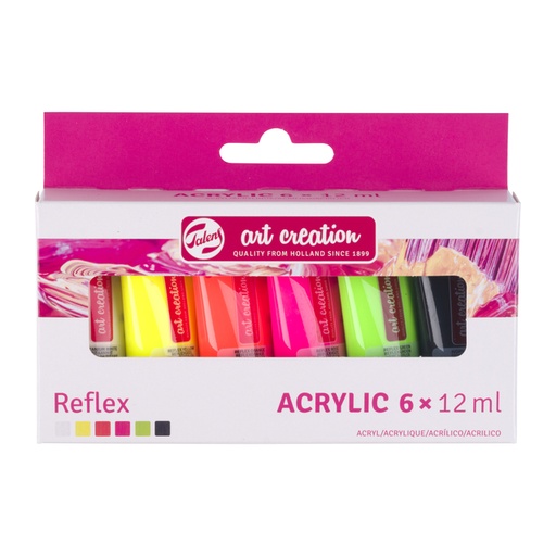 [1436202] Peinture acrylique Talens Art Creation set 36 couleurs Reflex
