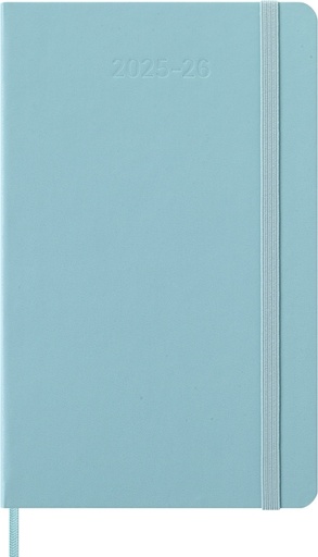 [1436227] Agenda 2025/2026 Moleskine 18M Planner Weekly 7dagen/1pagina large hc aquamarine