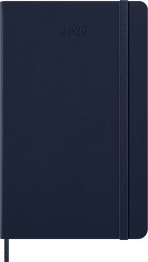 [1436236] Agenda 2026 Moleskine 12M Planner Weekly 7dagen/1pagina large hc sapphire blue