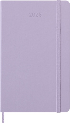 [1436238] Agenda 2026 Moleskine 12M Planner Daily 1dag/1pagina large hc pastel lilac