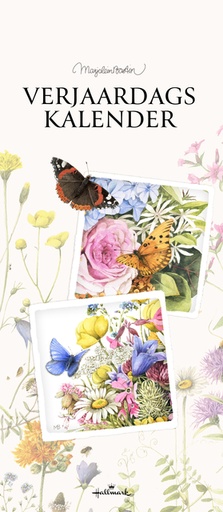 [1436355] Calendrier anniversaire long Marjolein Bastin 14x34cm