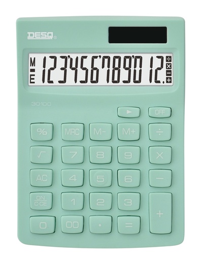 [1436382] Calculatrice Desq Compact menthe