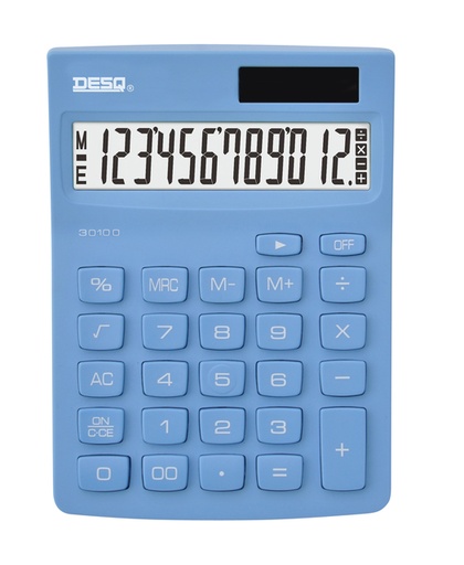 [1436387] Calculatrice Desq Compact bleu ciel
