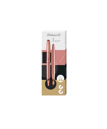 [1436414] Schrijfset Pelikan Jazz Noble Elegance K36+P36 medium rose