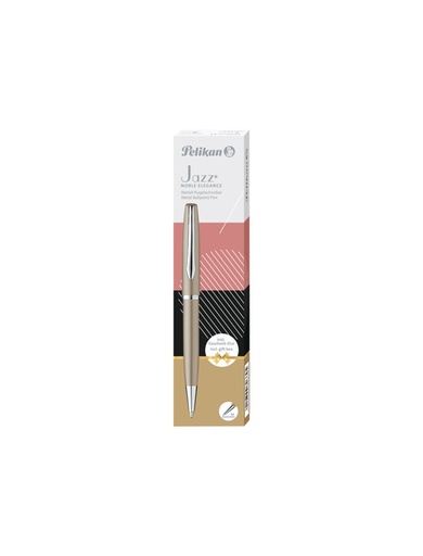 [1436423] Stylo bille Pelikan Jazz Noble Elegance K36 Medium taupe