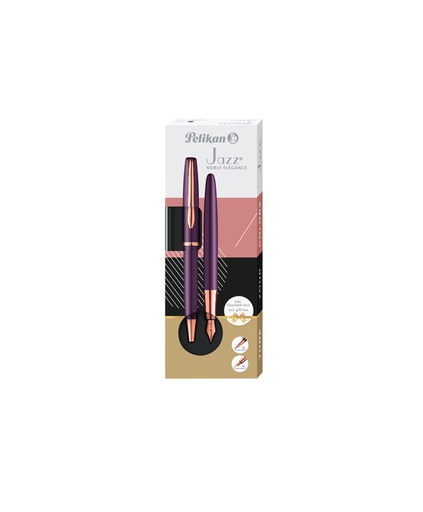 [1436445] Schrijfset Pelikan Jazz Noble Elegance K36+P36 medium viola