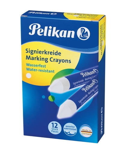 [1436447] Craie de marquage Pelikan 762/12 blanc