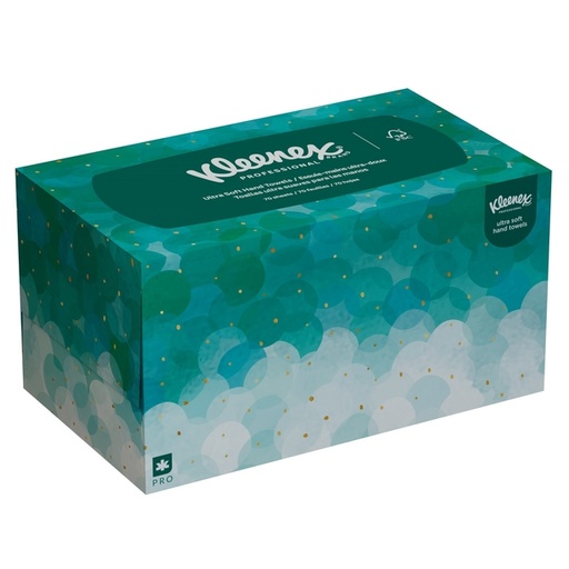 [1436470] Handdoek Kleenex Ultra Pop-up Box 1-laags 226x254mm 70 vel wit 6088