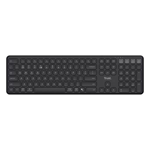 [1435560] Clavier Trust Vaiya Multi-appareils sans fil QWERTY