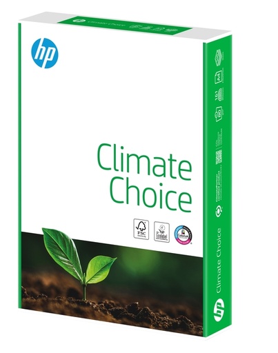[1438032] Papier copieur HP Climate hoice A4 80g blanc 500 feuilles.