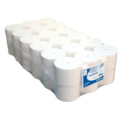 [1438292] Papier toilette Coreless 2 épaisseurs 104m blanc