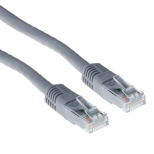 [1438246] Câble ACT U/UTP CAT6 câble patch RJ45 Gris 30m