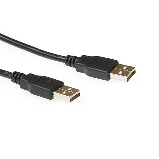 [1438251] Câble ACT USB 2.0 M-M noir 2m
