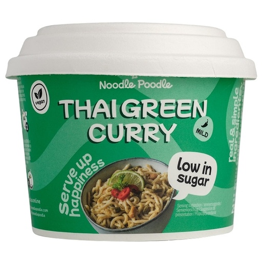 [1435647] Noodles The Noodle Poodle Curry vert thaïlandais bac 250g