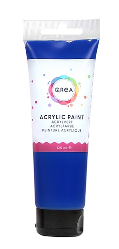 [1437185] Peinture acrylique Qrea 120ml bleu phalto