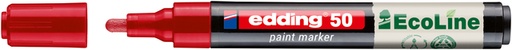 [1438370] Paintmarker edding 50 EcoLine op waterbasis 2-3mm rood