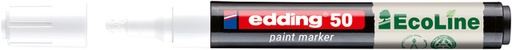 [1438382] Marqueur peinture edding 50 EcoLine à base d'eau 2-3mm blanc