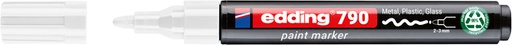 [1438385] Marqueur peinture edding 790 à base d'alcool 2-3mm blanc