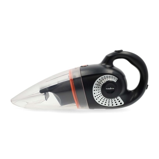 [1438400] Aspirateur à main Nedis mouillé/sec 90W rechargeable noir-orange