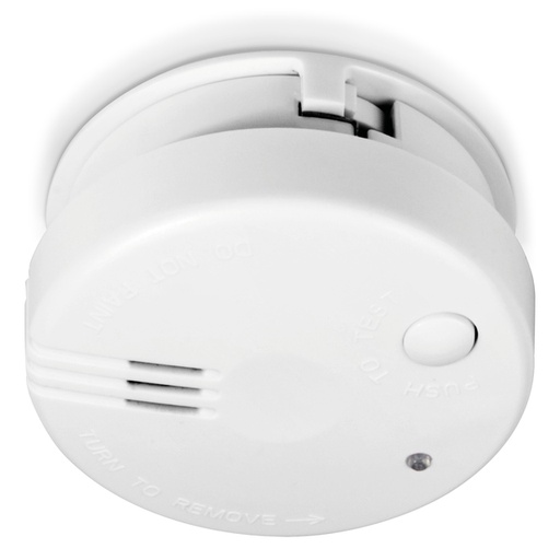 [1438408] Détecteur de fumée Alecto Mini SA100 avec piles 5 ans blanc