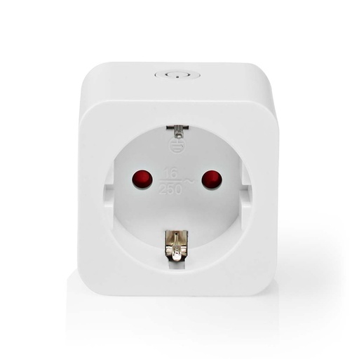 [1438409] Prise intelligente Nedis Smartlife Wi-Fi simple blanc