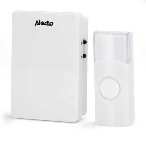 [1438410] Sonnette sans fil Alecto ADB-11WT blanc