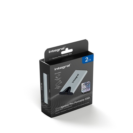 [1438419] SSD Integral SlimXpress Portable USB-C 2 To