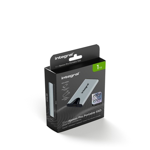 [1438420] SSD Integral SlimXpress Portable USB-C 1TB