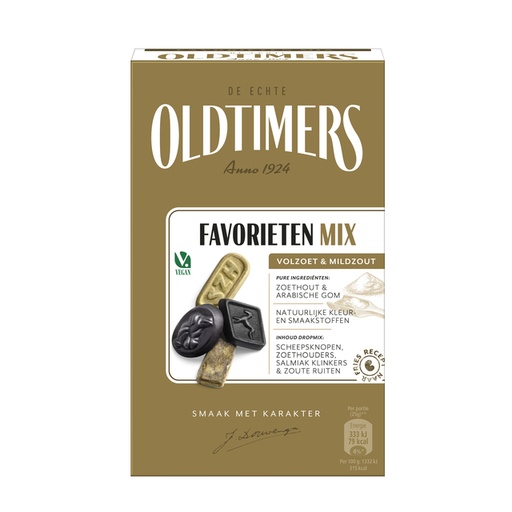 [1438439] Bonbons Drop Oldtimers Jochums boîte 235 grammes