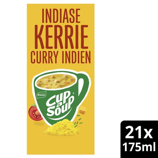 [1438522] Cup-a-Soup Knorr Indiase kerrie 21x175ml