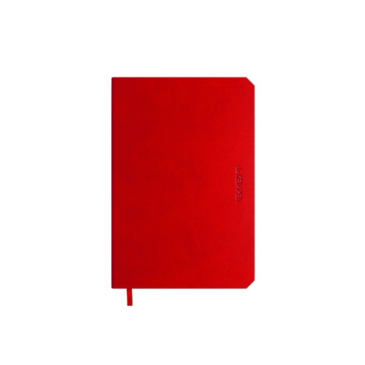 [1438724] Notitieboek de KEMPEN Poppy 110x160mm blanco 160 pagina's 90gr rood