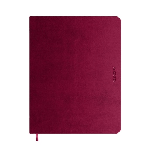 [1438731] Carnet de notes De KEMPEN Amarone 171x220mm ligné 192 pages 90g bordeaux