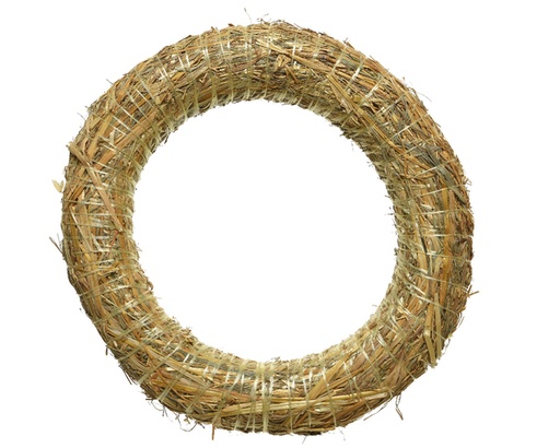 [1436718] Couronne Decoris paille 35cm