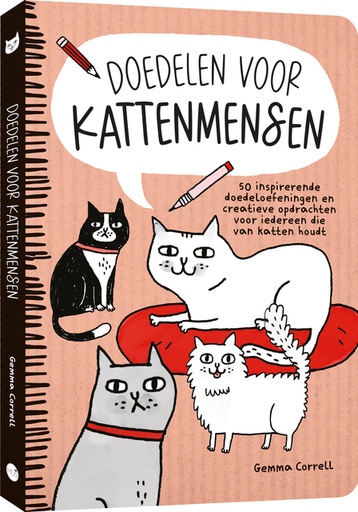 [1438059] Album de dessin MUS Doedelen voor kattenmensen