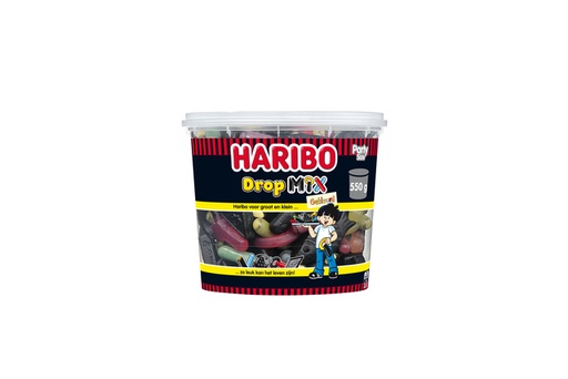 [1438827] Drop Haribo mix gekleurd 550gr