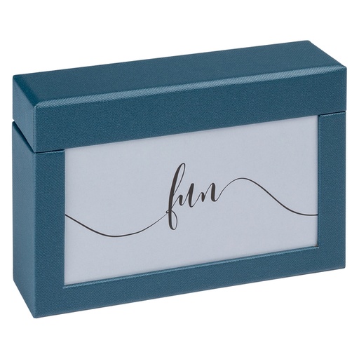 [1438496] Fotobox walther design Fun 10x15cm 100 foto's blauw