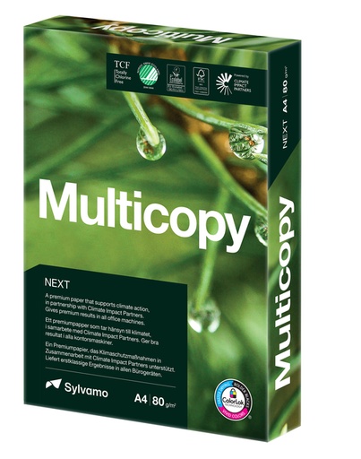 [1433028] Papier copieur Multicopy NEXT A4 80g blanc 500 feuilles