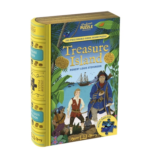 [1429320] Puzzel Treasure Island Double sided 250pc