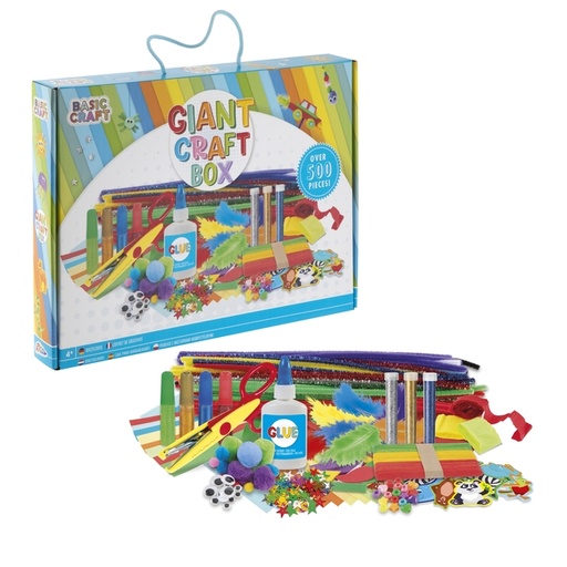 [1433418] Boîte Giant Craft 40x30cm plus de 500 pièces